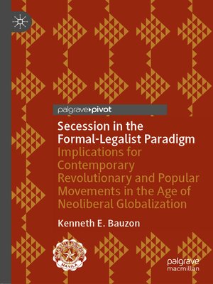 cover image of Secession in the Formal-Legalist Paradigm